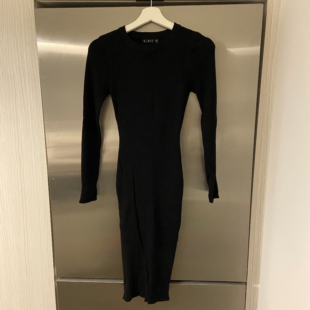 REHAB LONG SLEEVE DRESS
